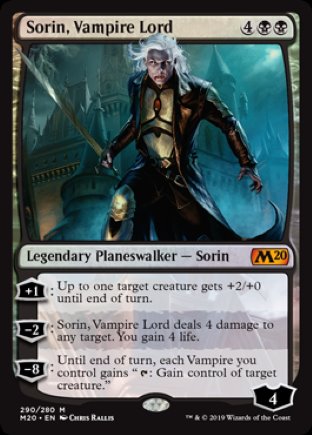 Sorin, Vampire Lord | Core Set 2020