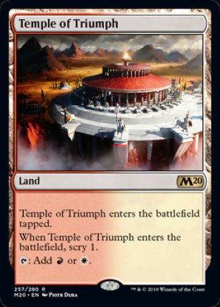 Temple of Triumph | Core Set 2020