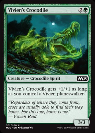 Vivien’s Crocodile | Core Set 2020