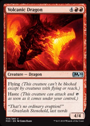 Volcanic Dragon | Core Set 2020