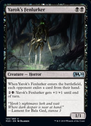 Yarok’s Fenlurker | Core Set 2020