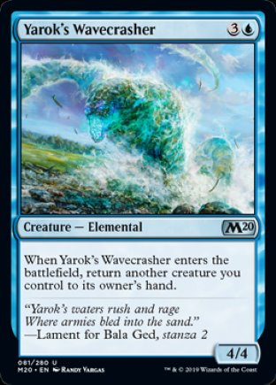 Yarok’s Wavecrasher | Core Set 2020