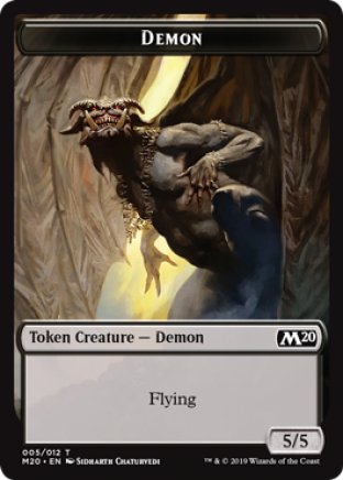 Demon token | Core Set 2020
