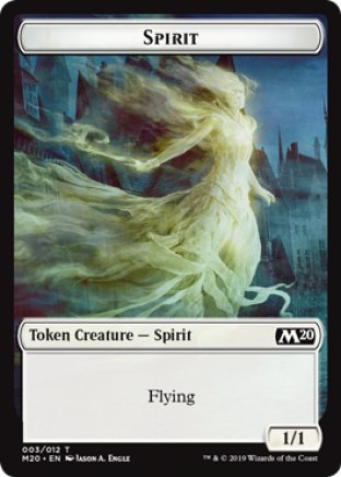 Spirit token | Core Set 2020