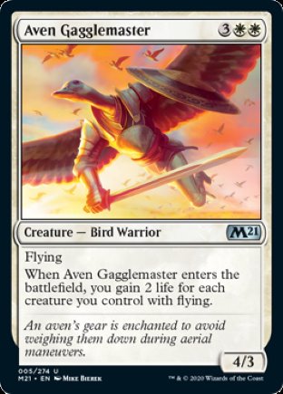 Aven Gagglemaster | Core Set 2021