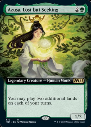 Azusa, Lost but Seeking | Core Set 2021 (EA)