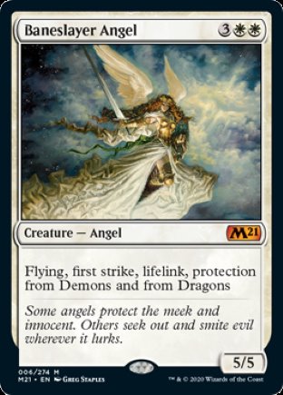 Baneslayer Angel | Core Set 2021