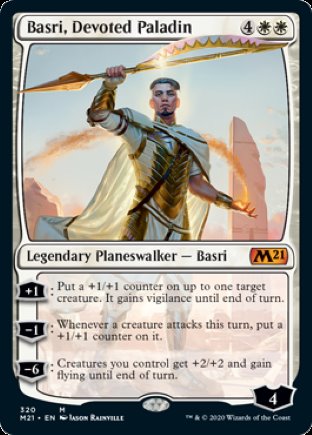 Basri, Devoted Paladin | Core Set 2021