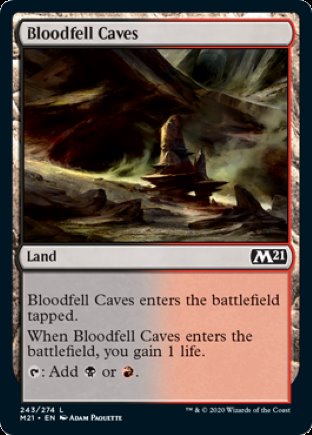 Bloodfell Caves | Core Set 2021