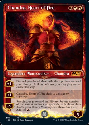 Chandra, Heart of Fire | Core Set 2021 (SC)