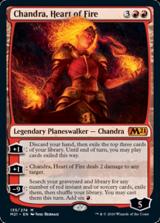 Chandra, Heart of Fire | Core Set 2021