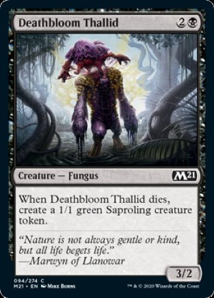 Deathbloom Thallid | Core Set 2021