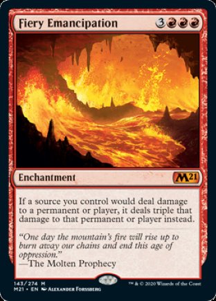 Fiery Emancipation | Core Set 2021