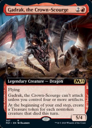 Gadrak, the Crown-Scourge | Core Set 2021 (EA)