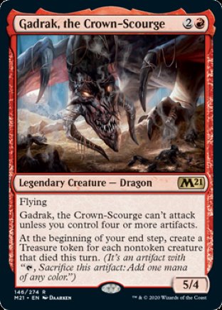 Gadrak, the Crown-Scourge | Core Set 2021