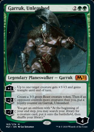 Garruk, Unleashed | Core Set 2021