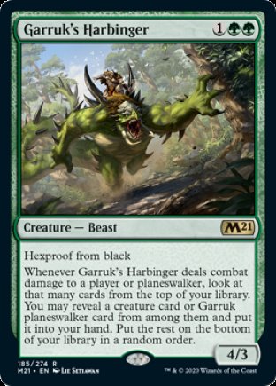 Garruk’s Harbinger | Core Set 2021