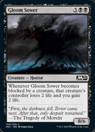 Gloom Sower | Core Set 2021