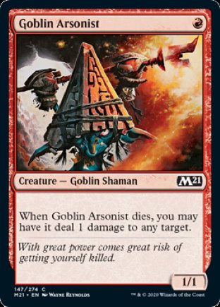 Goblin Arsonist | Core Set 2021