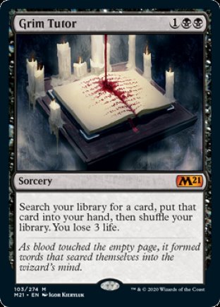 Grim Tutor | Core Set 2021