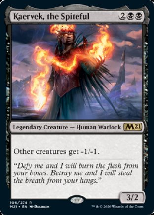 Kaervek, the Spiteful | Core Set 2021