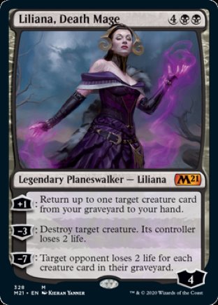 Liliana, Death Mage | Core Set 2021