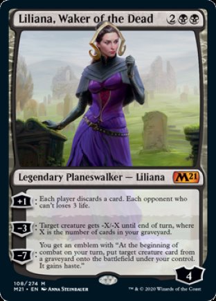 Liliana, Waker of the Dead | Core Set 2021