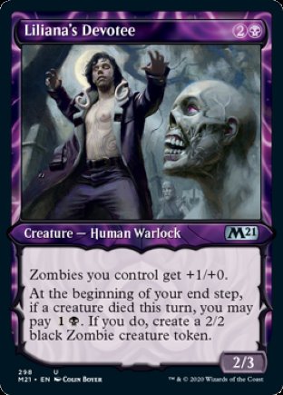 Liliana’s Devotee | Core Set 2021 (SC)