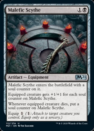 Malefic Scythe | Core Set 2021