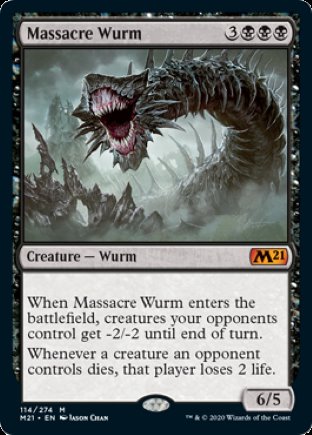 Massacre Wurm | Core Set 2021