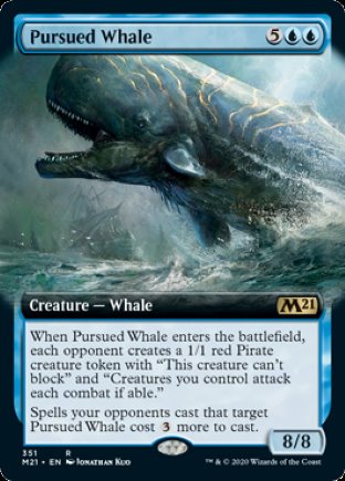 Pursued Whale | Core Set 2021 (EA)