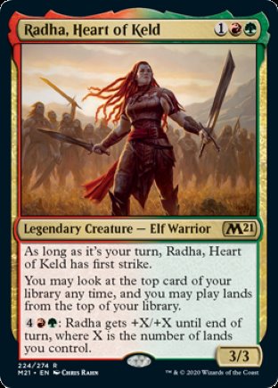 Radha, Heart of Keld | Core Set 2021