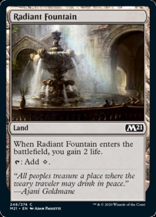 Radiant Fountain | Core Set 2021