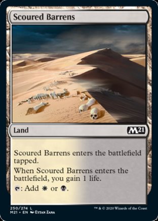 Scoured Barrens | Core Set 2021