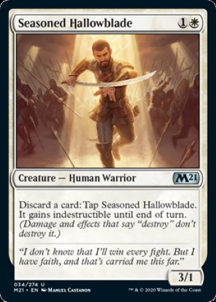 Seasoned Hallowblade | Core Set 2021