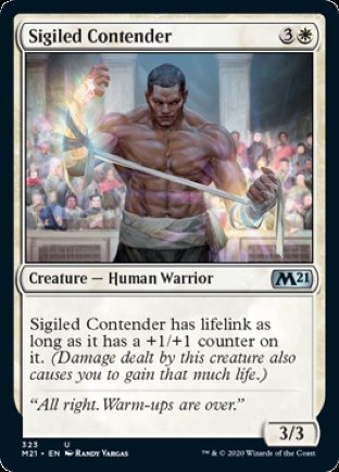 Sigiled Contender | Core Set 2021