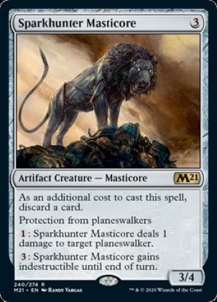 Sparkhunter Masticore | Core Set 2021