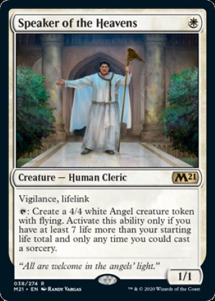 Speaker of the Heavens | Core Set 2021