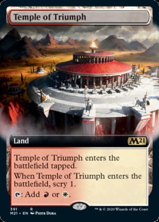 Temple of Triumph | Core Set 2021 (EA)