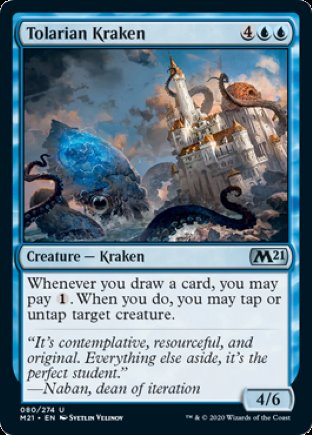 Tolarian Kraken | Core Set 2021