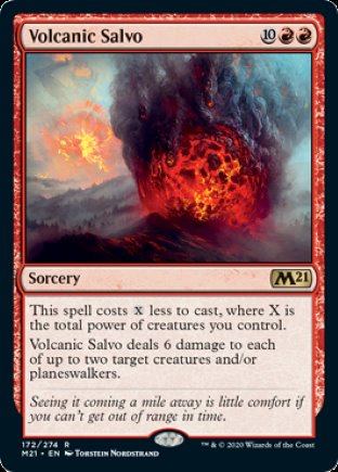 Volcanic Salvo | Core Set 2021