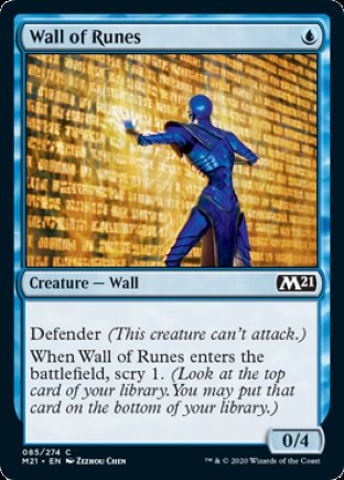 Wall of Runes | Core Set 2021