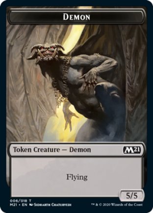 Demon token | Core Set 2021