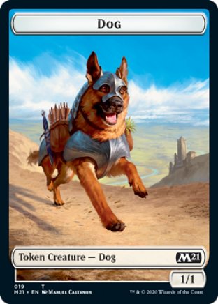 Dog token | Core Set 2021