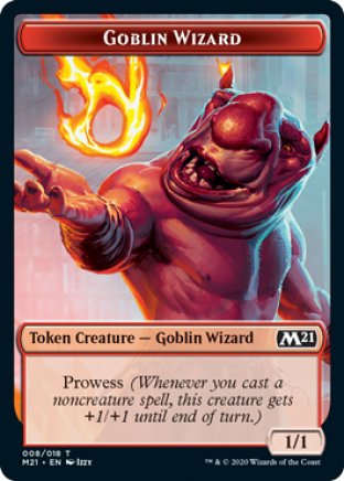 Goblin Wizard token | Core Set 2021