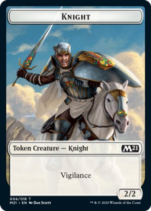 Knight token | Core Set 2021