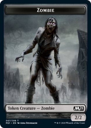 Zombie token | Core Set 2021