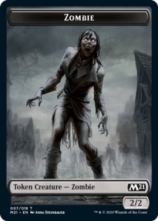 Zombie token | Core Set 2021
