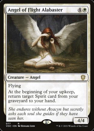 Angel of Flight Alabaster | Crimson Vow Commander
