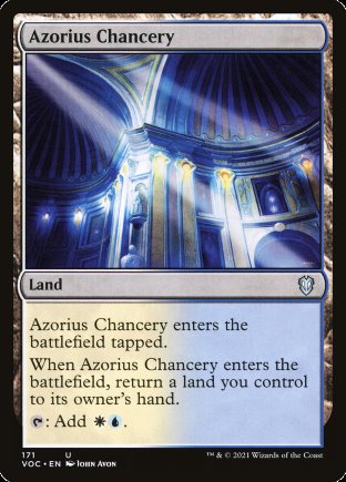 Azorius Chancery | Crimson Vow Commander